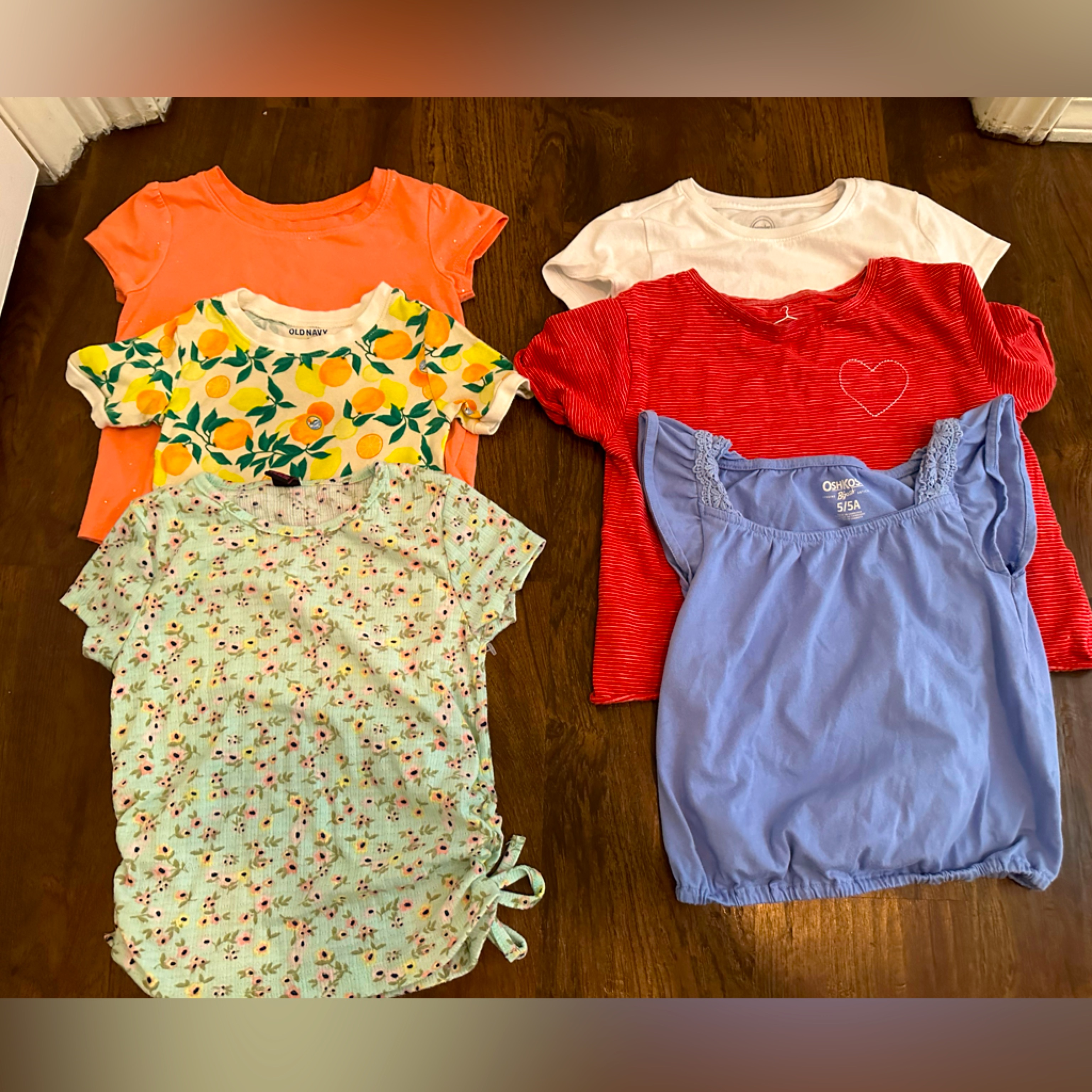 Girls Tee Bundle-5/6